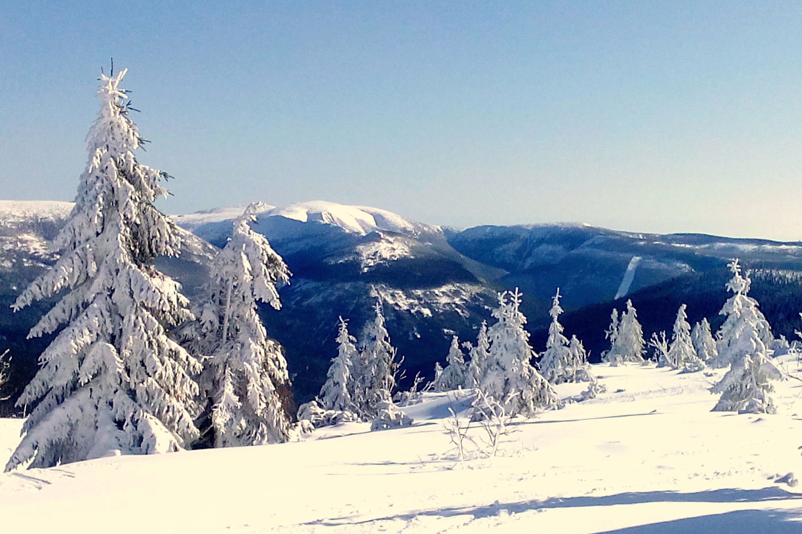 Krkonoše-horská scenérie