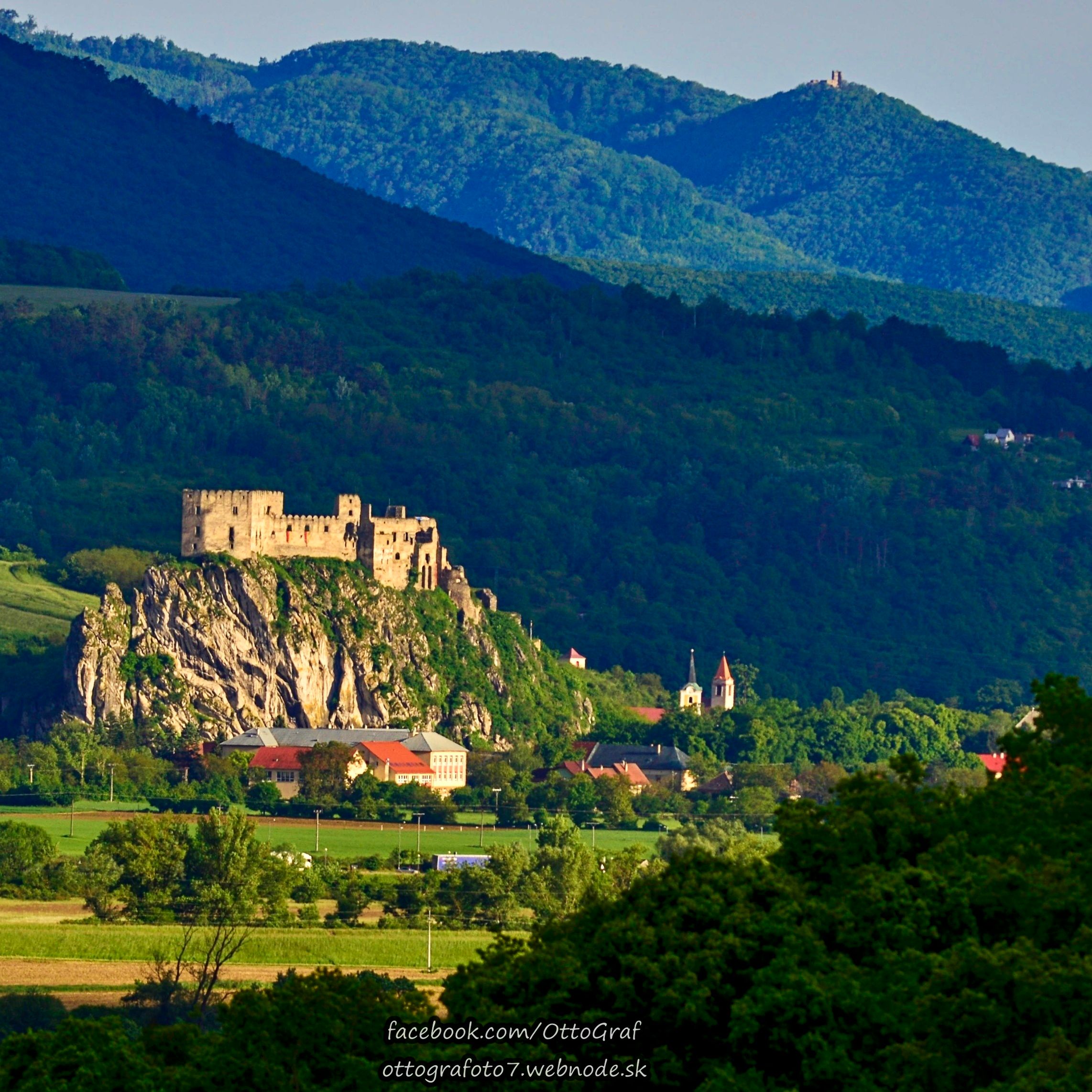 Castle Beckov and Tematin