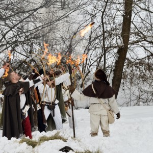 Historic battle of Stubica reenactment.