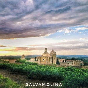 Atardecer, monasterio de Poblet