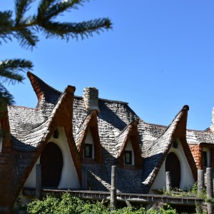 Clay castle in Romania