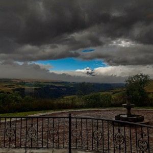 Ventana en el temporal