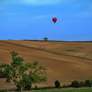 Balón nad polem