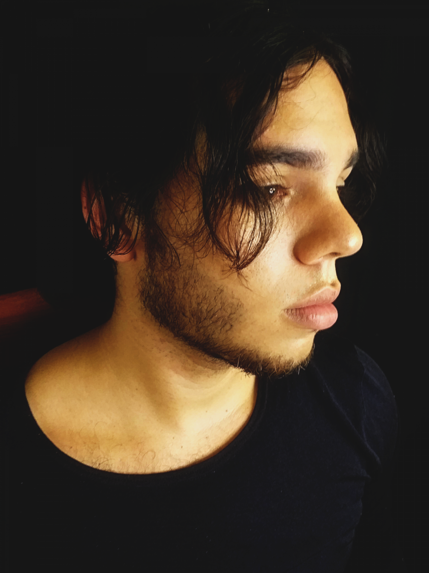 fotografía de estudio primer plano