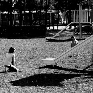 Niñas jugando.