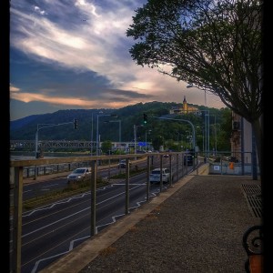 Road - view of Větruši