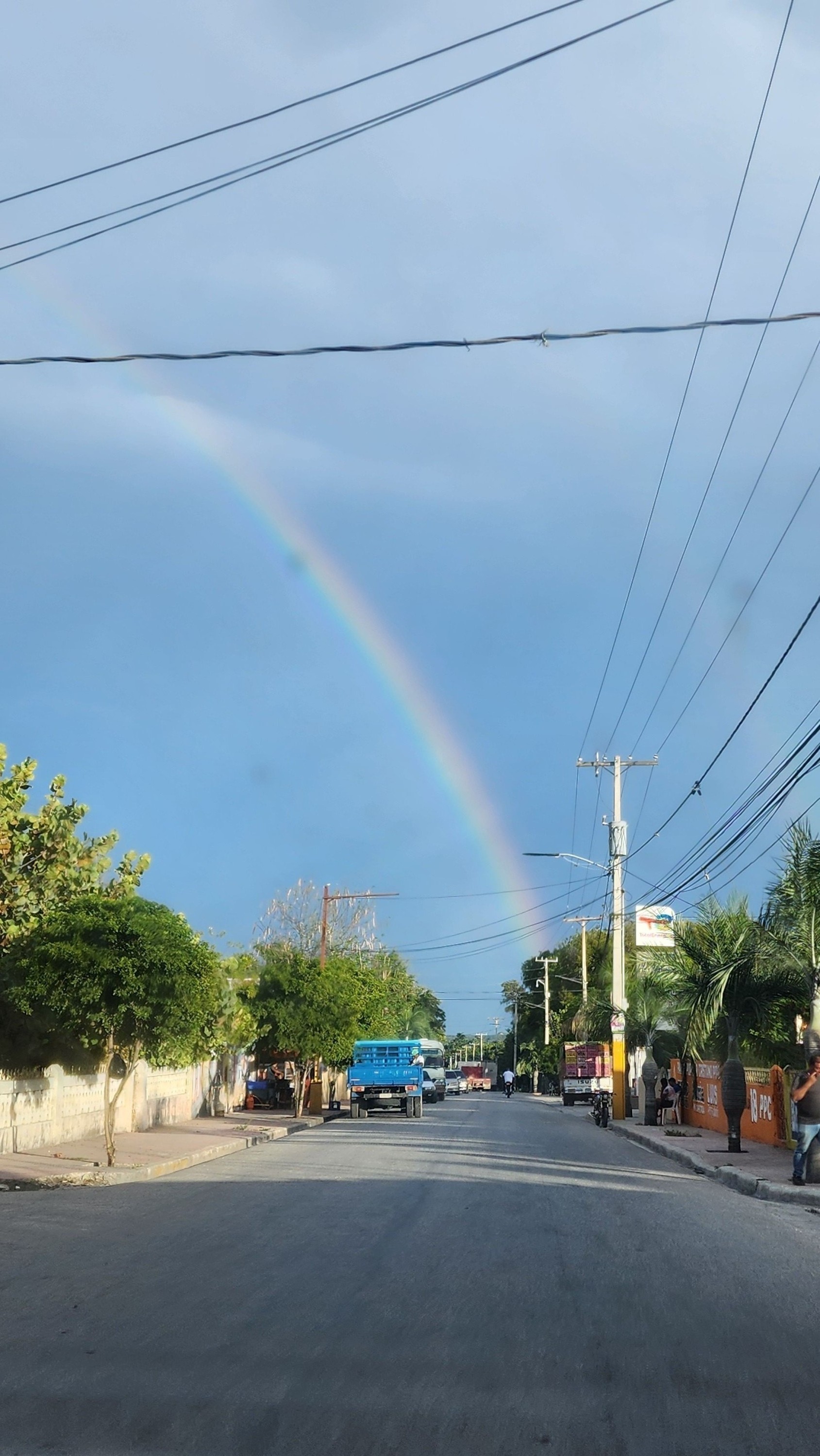 Arcoiris en Duvergé, RD