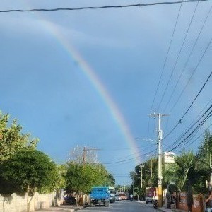 Arcoiris en Duvergé, RD