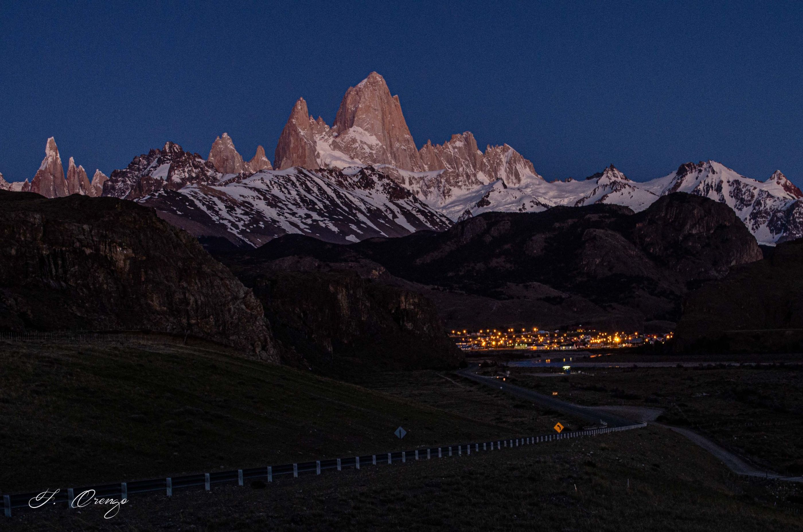 Amanecer patagonico