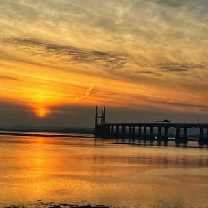 Prince of Wales bridge over The Severn