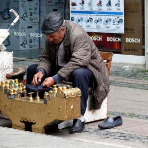 Shoeshine men
