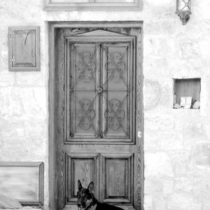 Watching for strangers