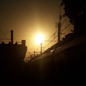 Amanhecer em Santa Cruz RJ