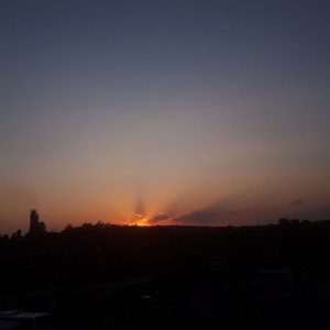 Janela para o por do sol