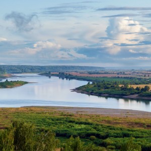 Сибирь. Томская область. р.Томь