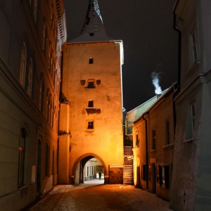 Velvarská brána ve Slaným