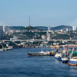 В бухте Золотой Рог (Владивосток)