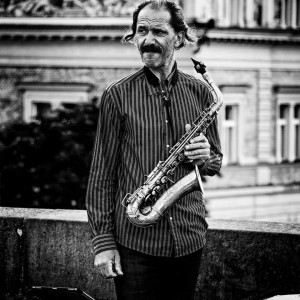 Saxofonista z Karlova mostu