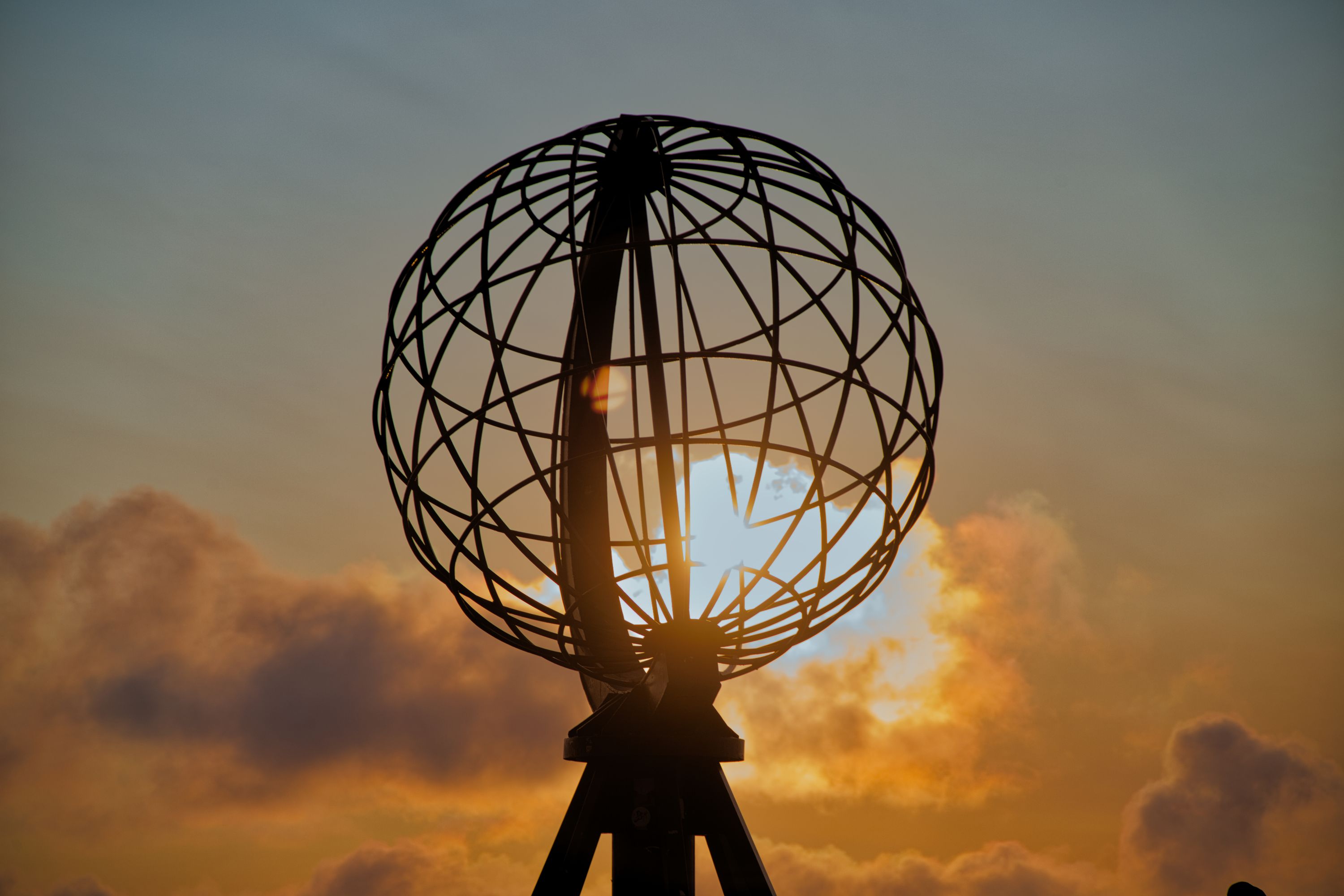 Sun on the Nordkapp.