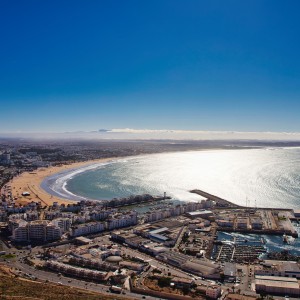 View form the castle