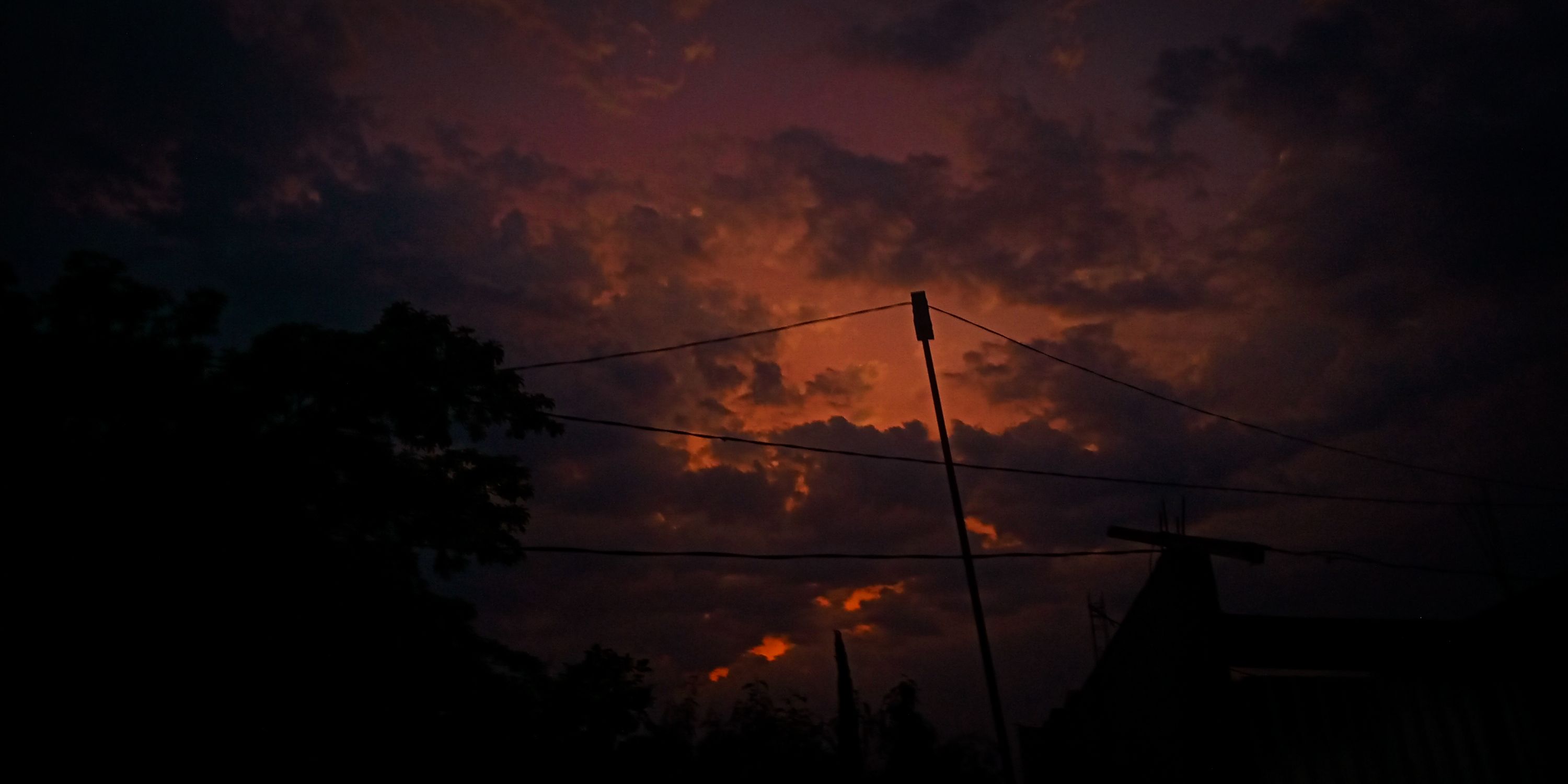 Un cielo que derrama sangre