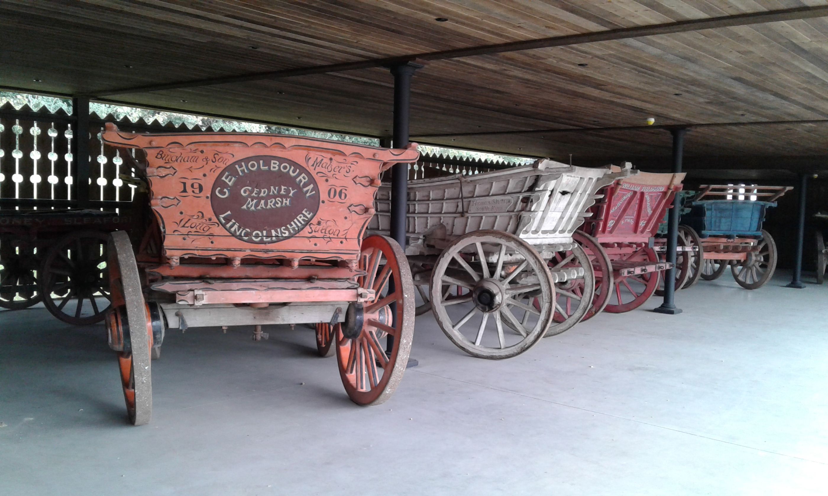 Old carts.