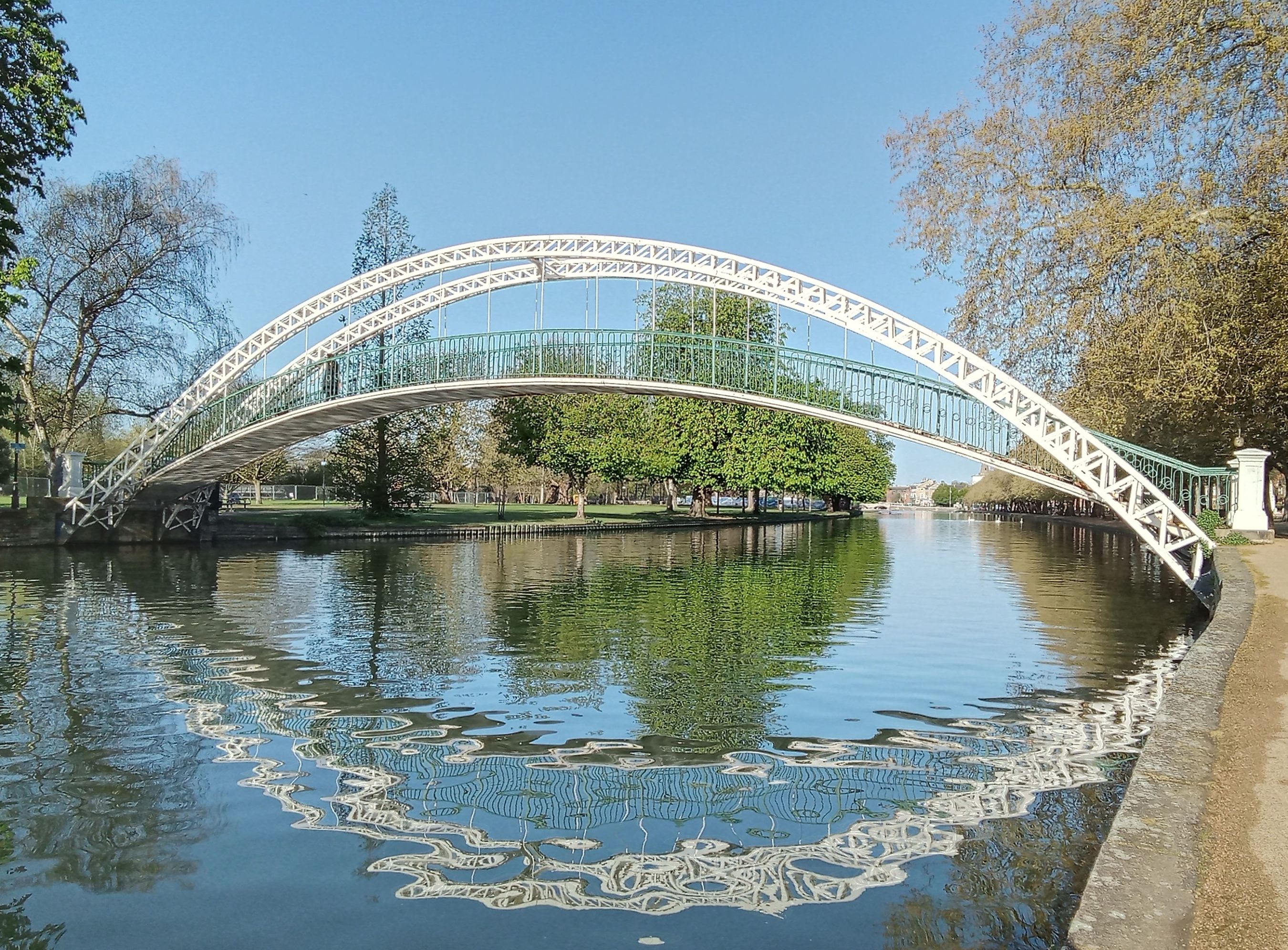 Butterfly bridge in Bedford