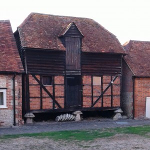 Grain store.