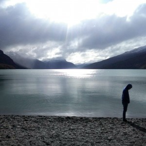 Solo en el paisaje 2