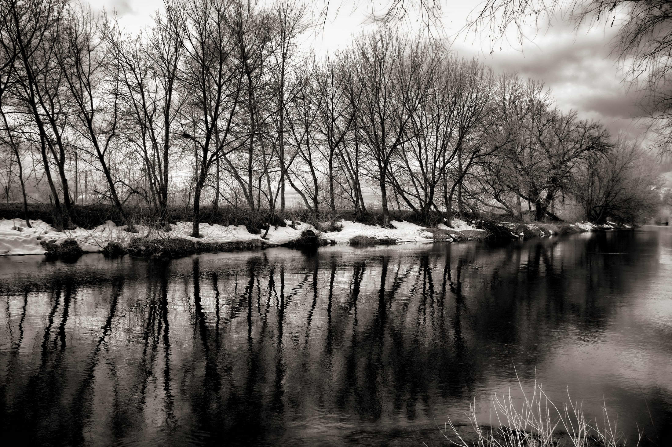 Winter river