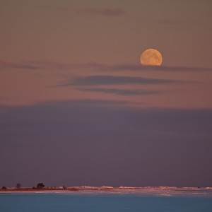 Лунный рассвет.