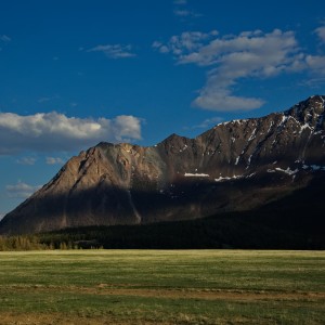 Горная степь.