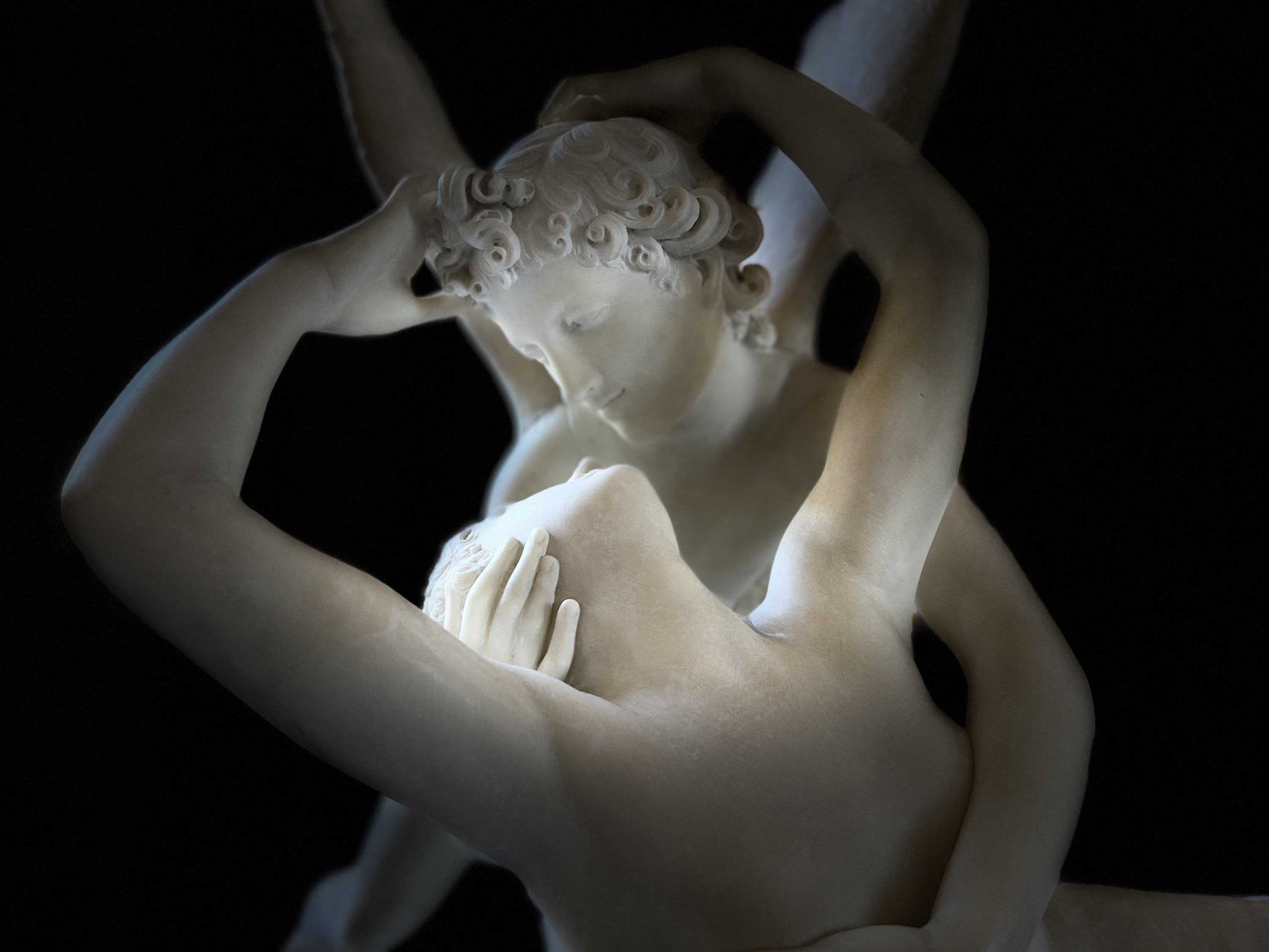 Psyché ranimée par le baiser de l'Amour D’Antonio Canova