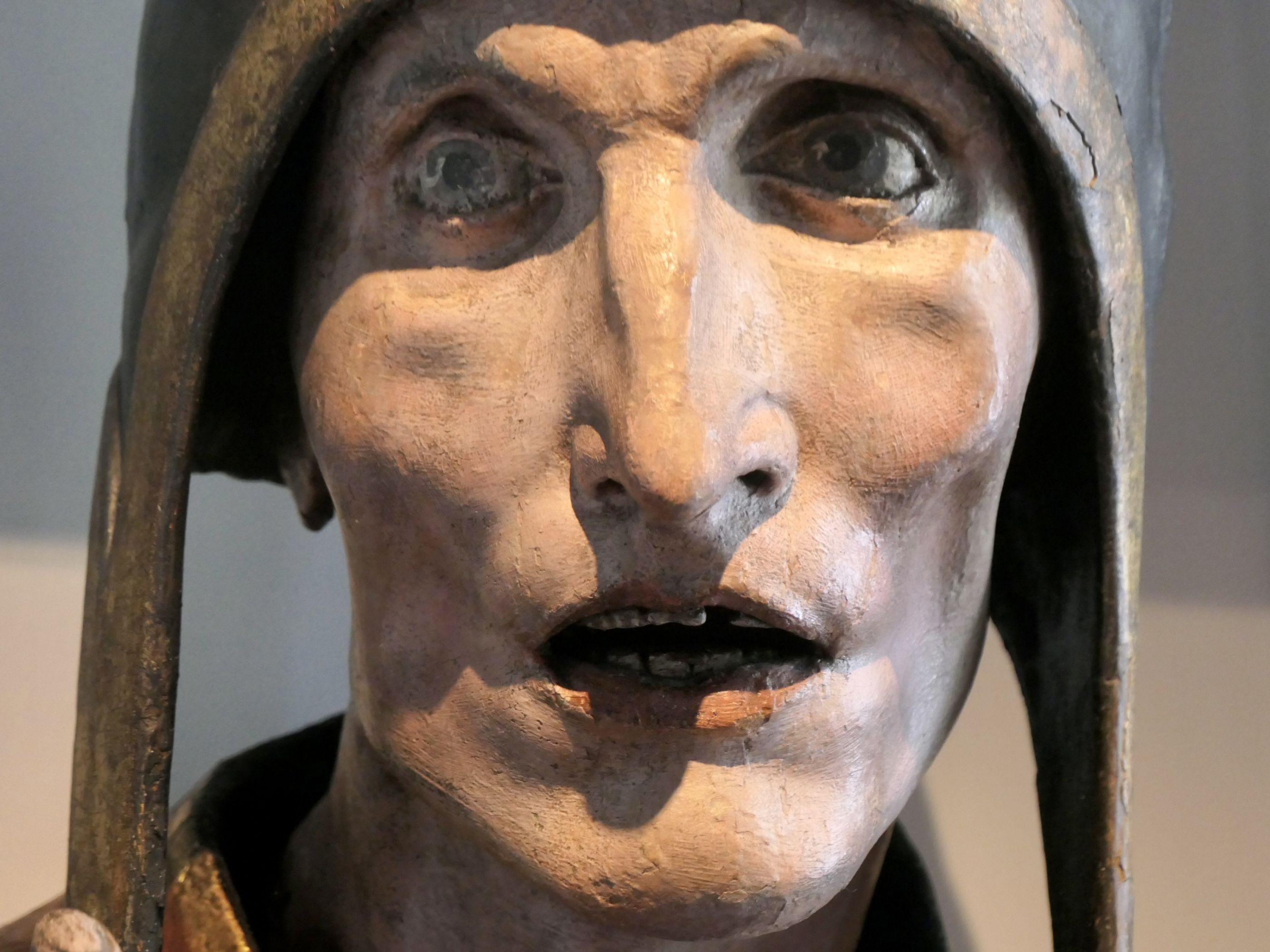 Figure médiévale : musée Notre-Dame de Strasbourg