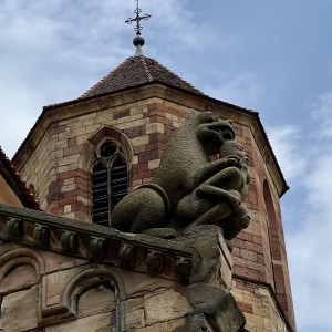 Une des acrotères de Rosheim