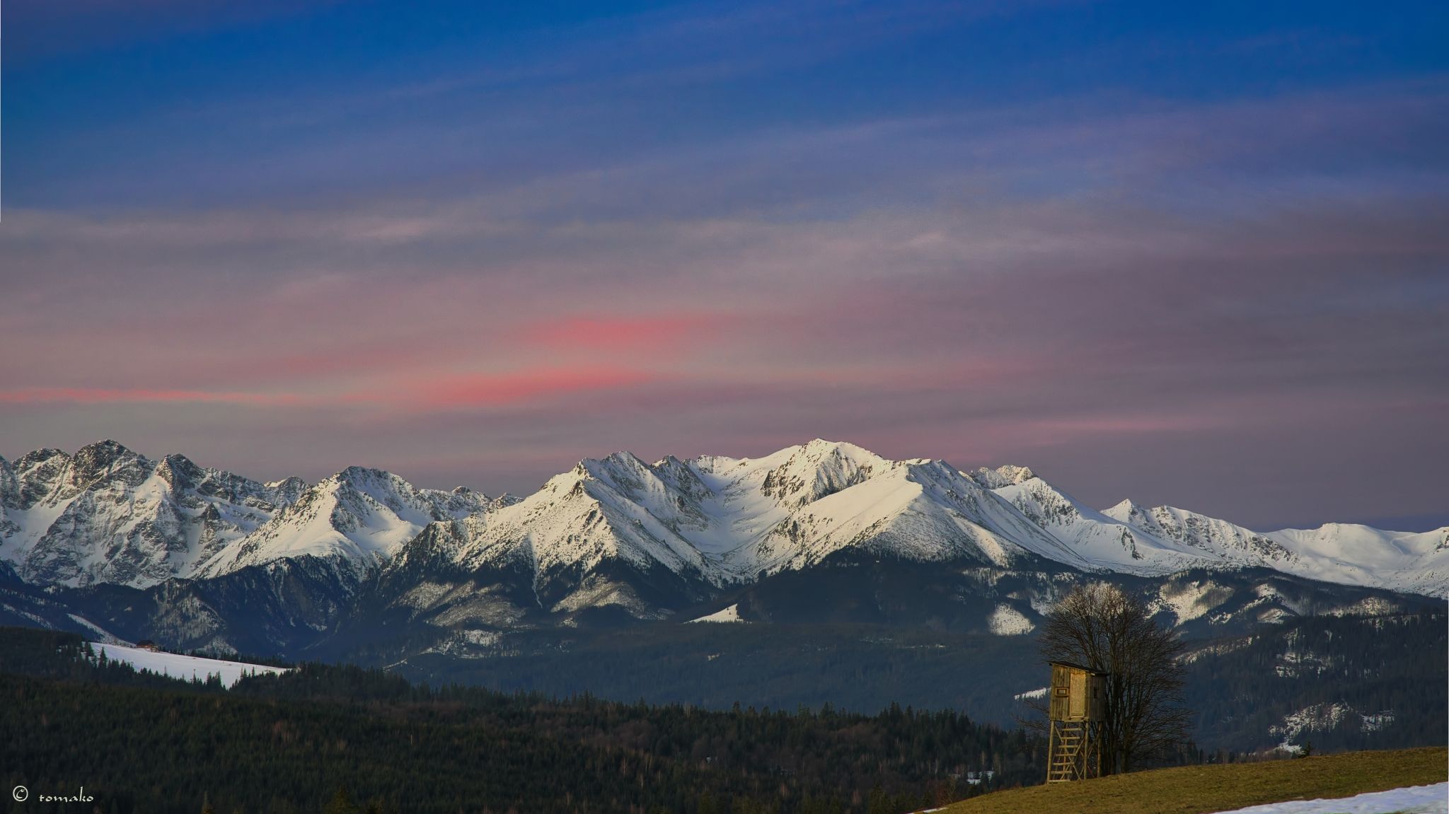 Tatry z Łapszanki_II