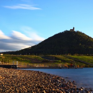 Jezero Most a Hněvín