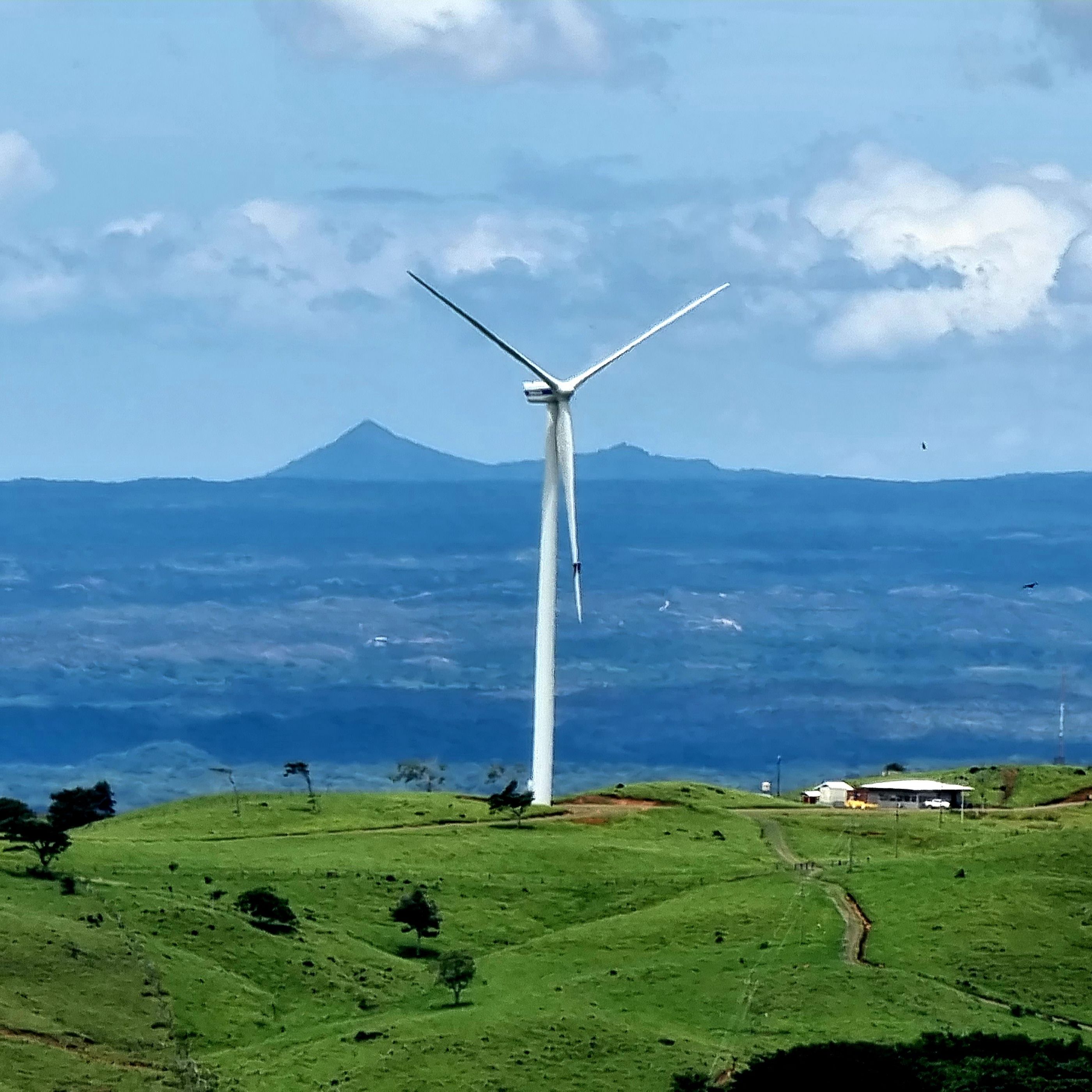 Desde el mirador Parque del Viento, Guanacaste Costa Rica