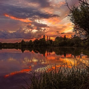 Miror sunset