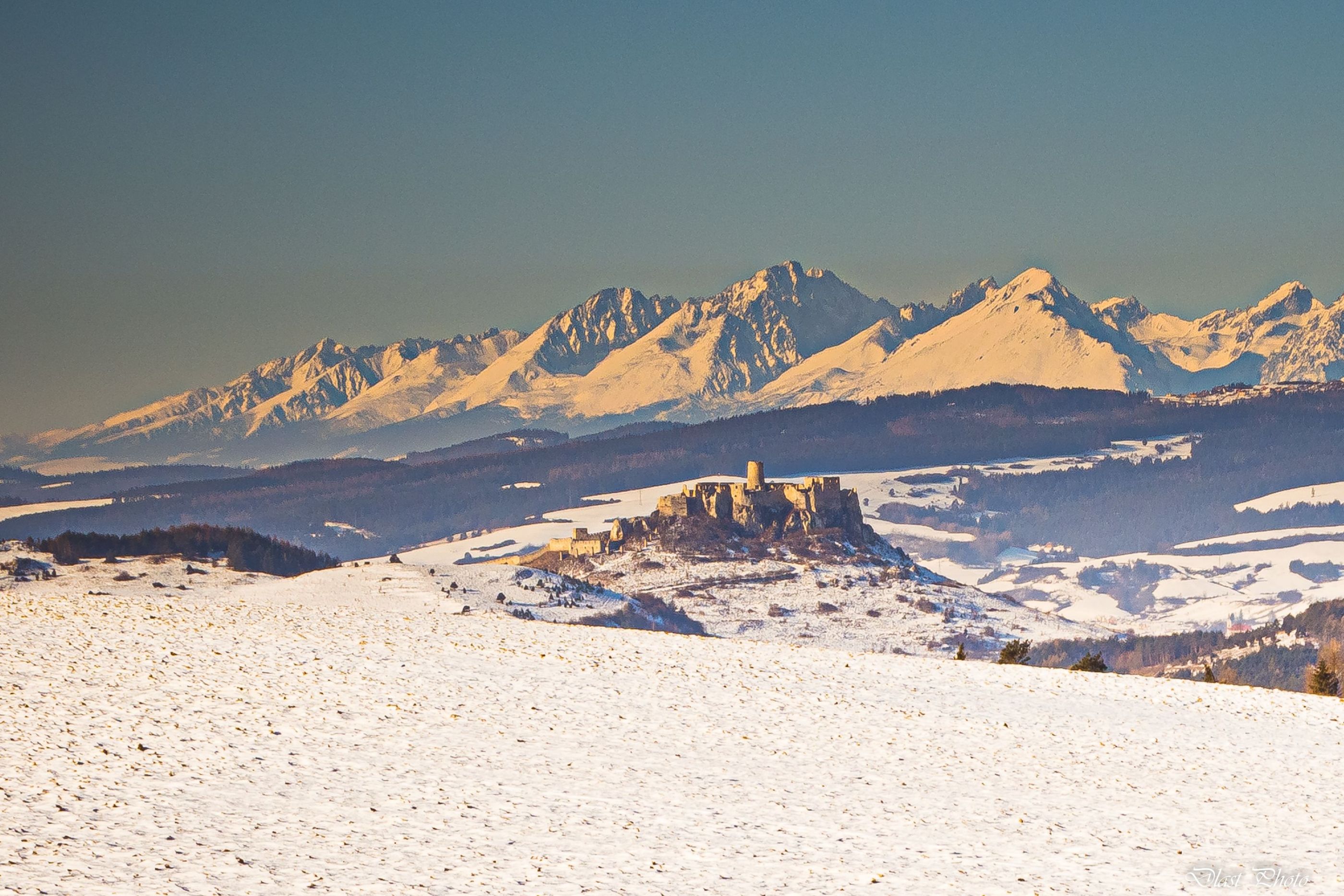 Spišský hrad a Vysoké Tatry