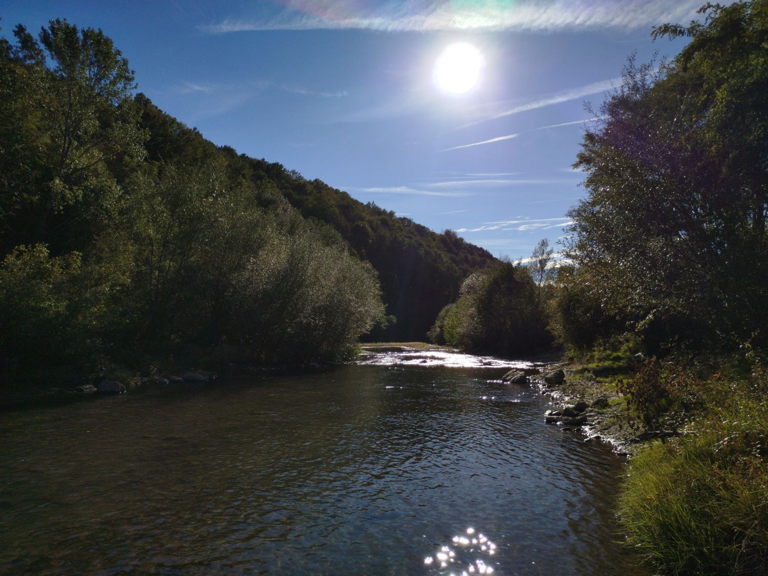 Relaxing by the river