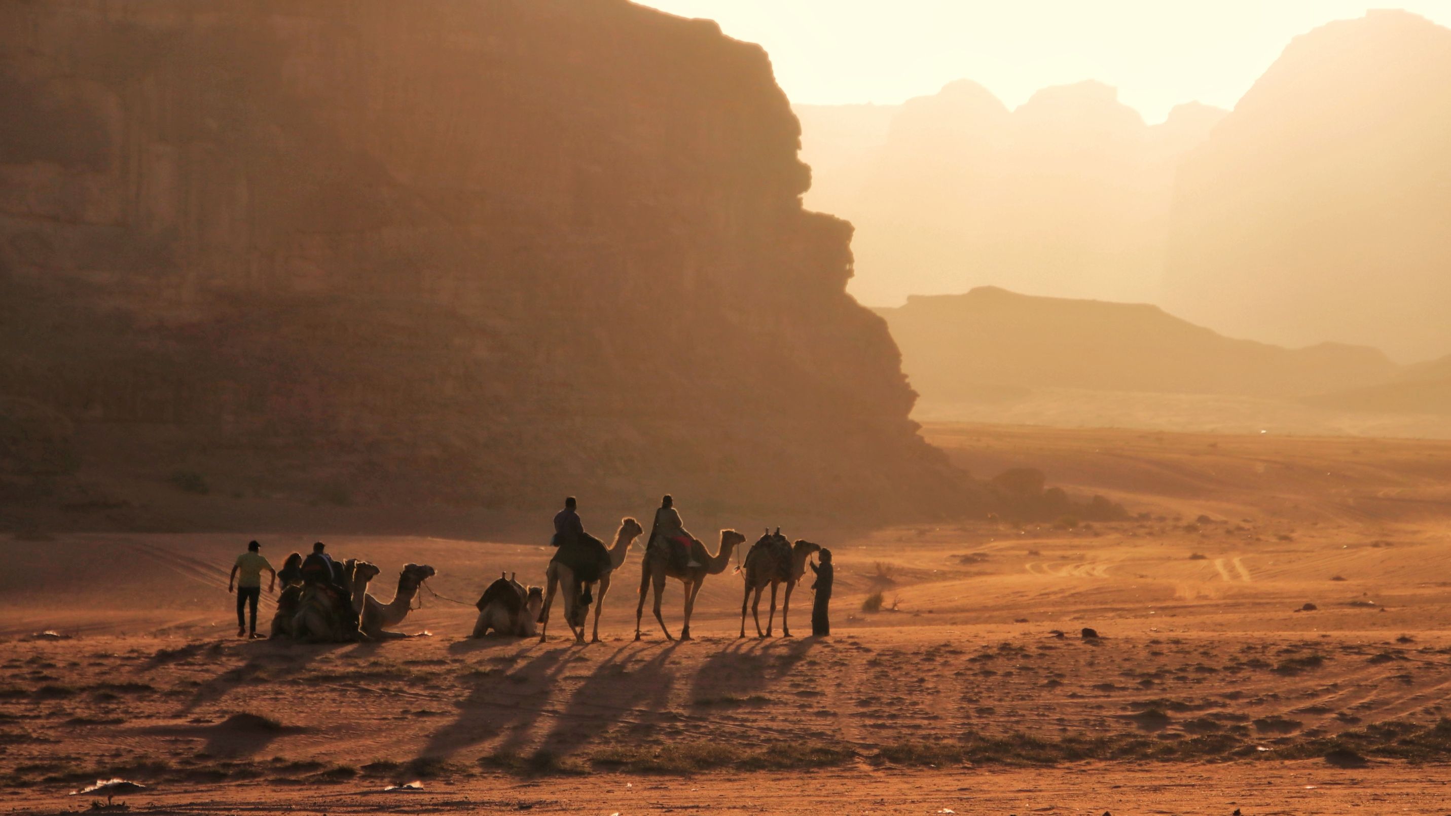 Sanset in Wadi Rum, Jordan