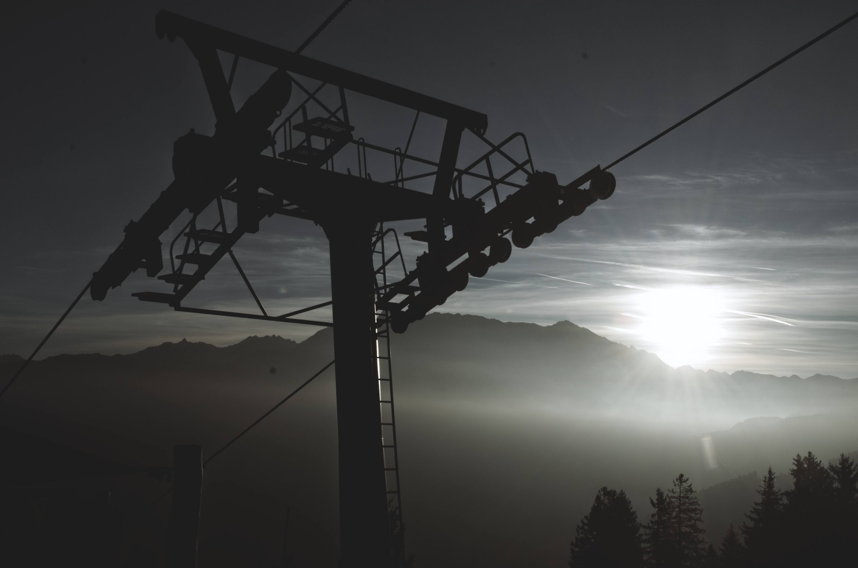 Seilbahn auf den Golm/Montafon