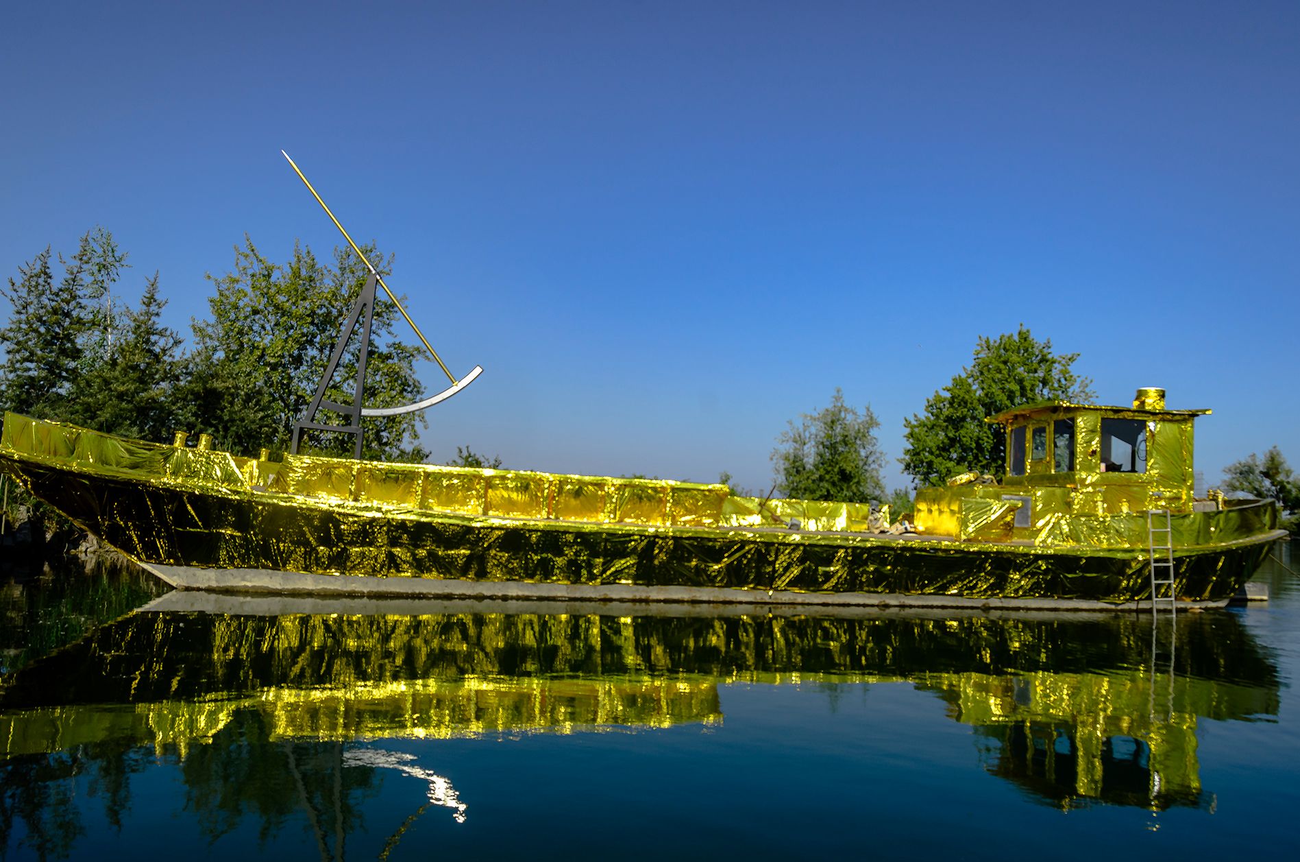 Gold auf dem Wasser