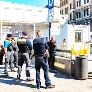 Mitten in München. Mitten am Tag.